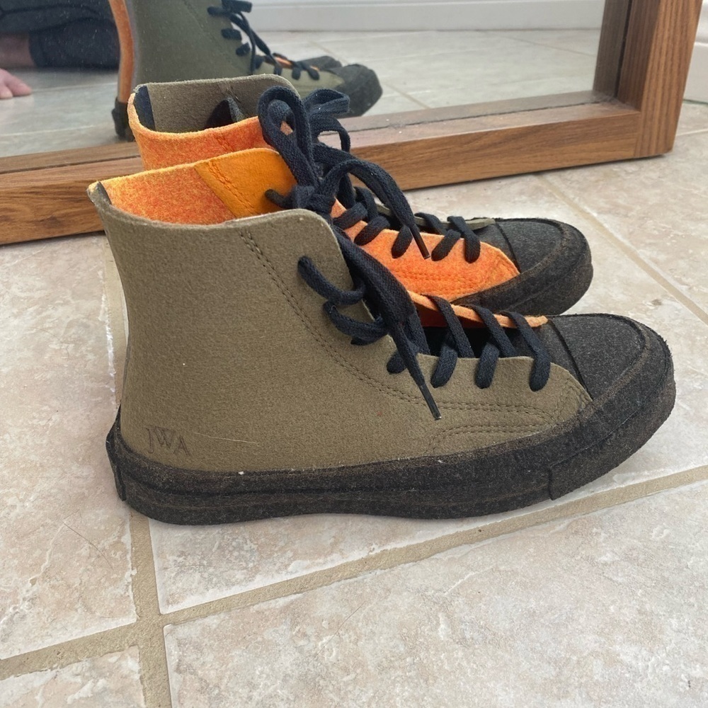 Converse x JW Anderson Felt Chuck 70 High Top Sz 5 M, W 7 - Picture 7 of 7